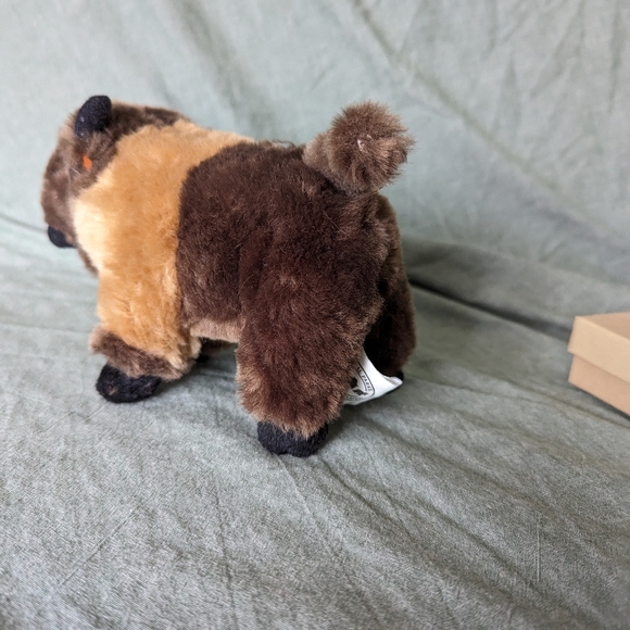 Bison BUFFALO Plush National Parks Conservatory Ass. Stuffed Animal 8" 2008 Toy - Picture 2 of 12